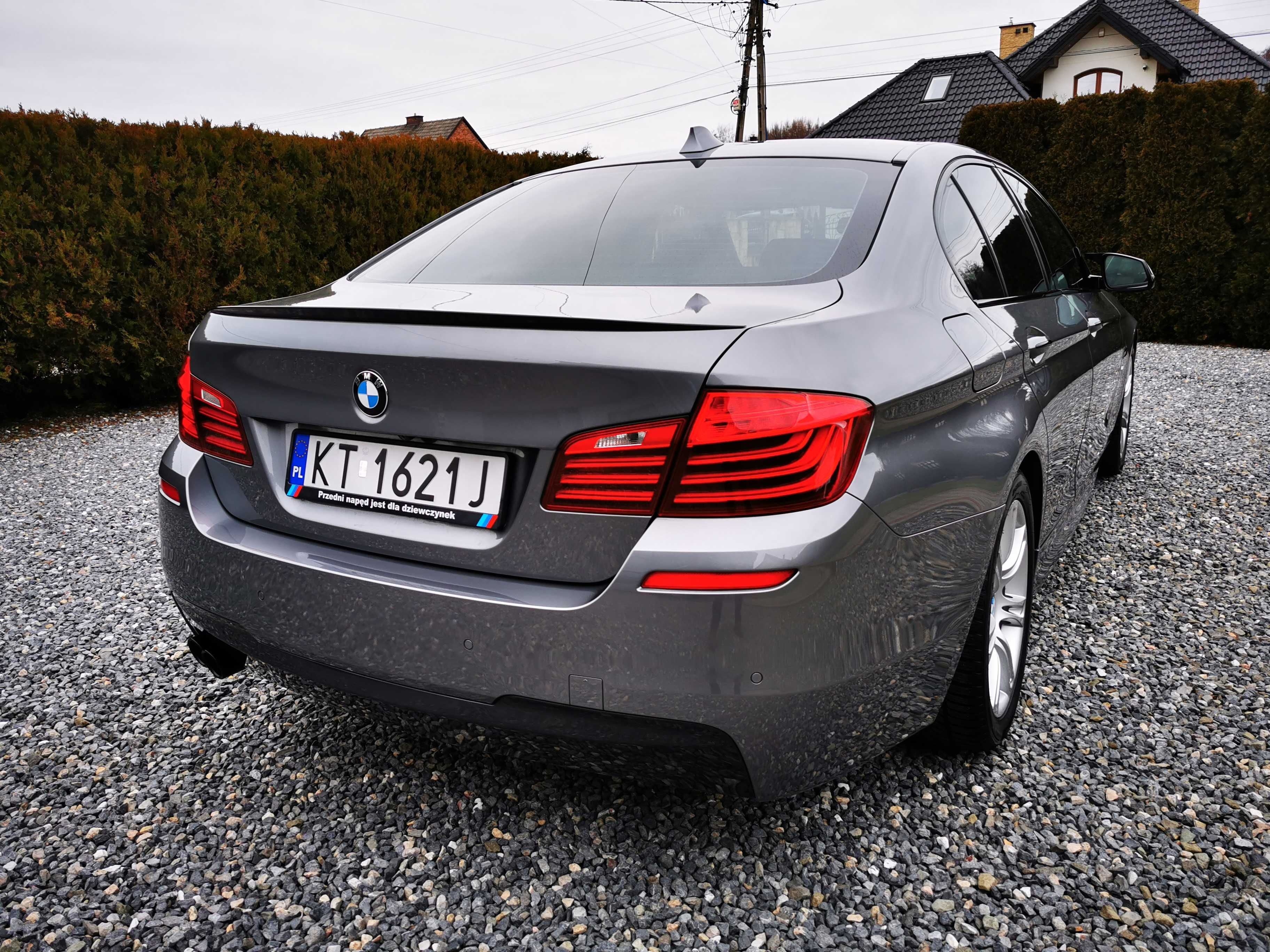 BMW 5 (F10) 550i 408PS M-pakiet Piękna Prywatna Zabawka Zadbana Gwarancja!  