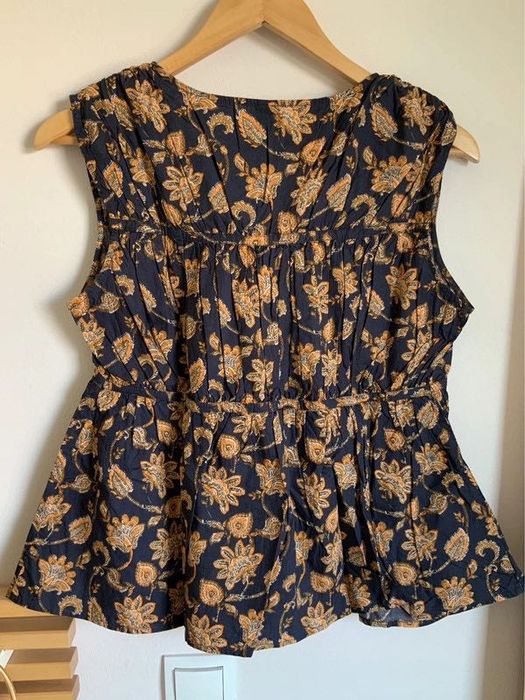 Blusa com padrão - MANGO