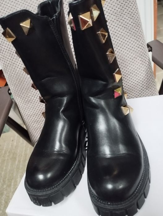 Botki ocieplane roz 36