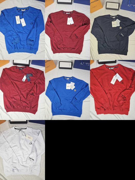 Bluza męska calvin klein premium maly znaczek ralph OUTLET wyszywany