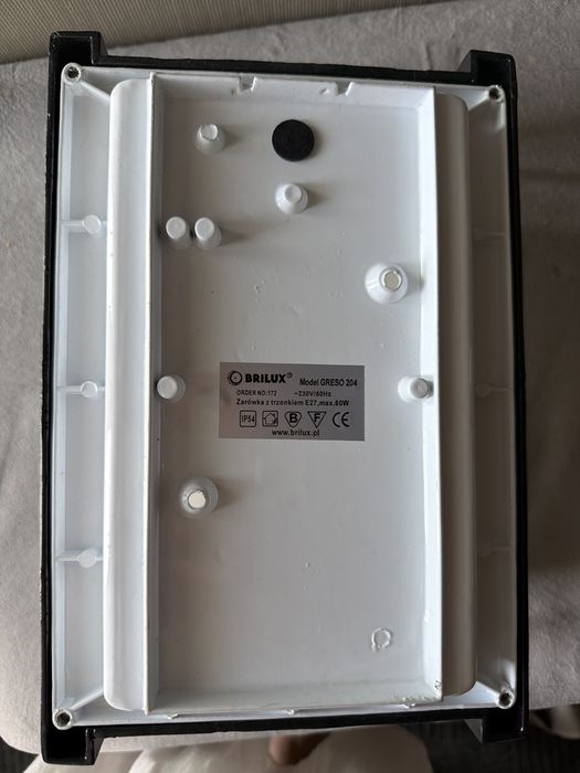 Lampy elewacyjne kinkiet Brilux Greso 204 IP54- komplet 2 szt