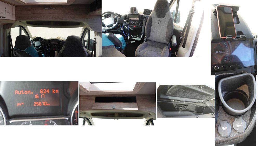 Autocaravana Bravia Swan 599 Peugeot Boxer 2023 1 dono revisão factura