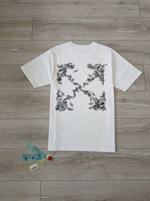 Біла футболка Off White / футболка офф вайт біла