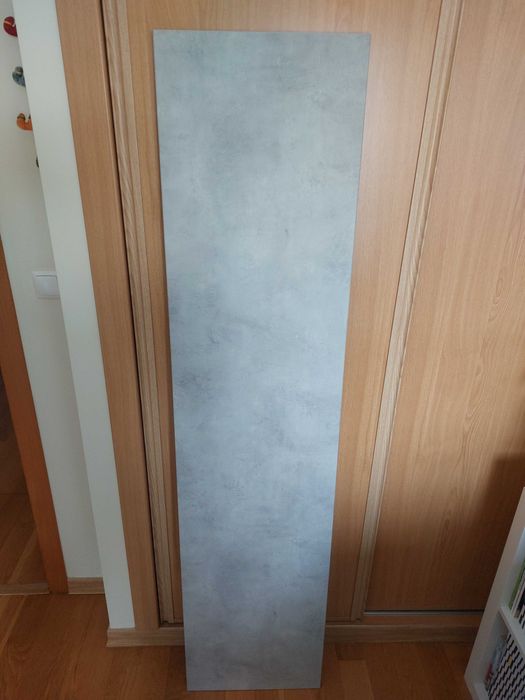 Painel BESTÅ IKEA 180X42 efeito betão/cinza
