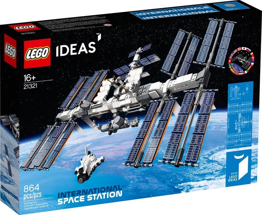 Lego Ideas 21321 Estação Espacial Internacional Novo e selado