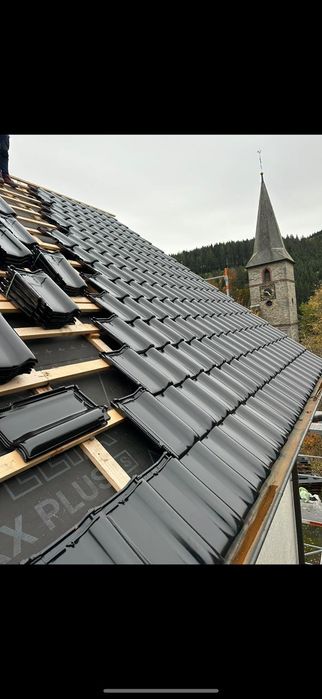 Кровельные работы, ремонт, монтаж крыш.