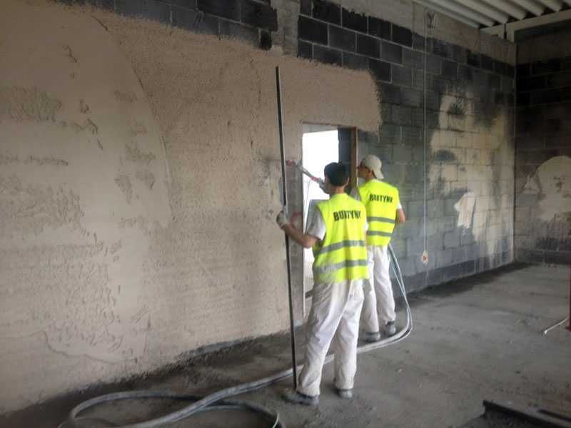 PHU Budtynk Mirosław Herzyk Tynki agregatem gipsowe cementowo-wapienne