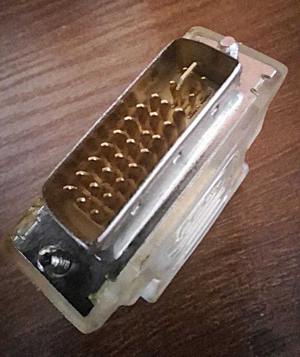 Адаптер Wieson (переходник DVI – VGA) Позолоченные контакты. НОВЫЙ