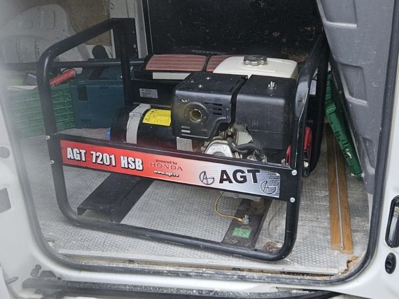 Agregat prądotwórczy Honda hsb 7201 agt