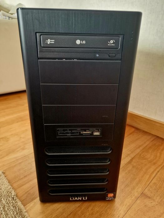 Caixa PC e componentes