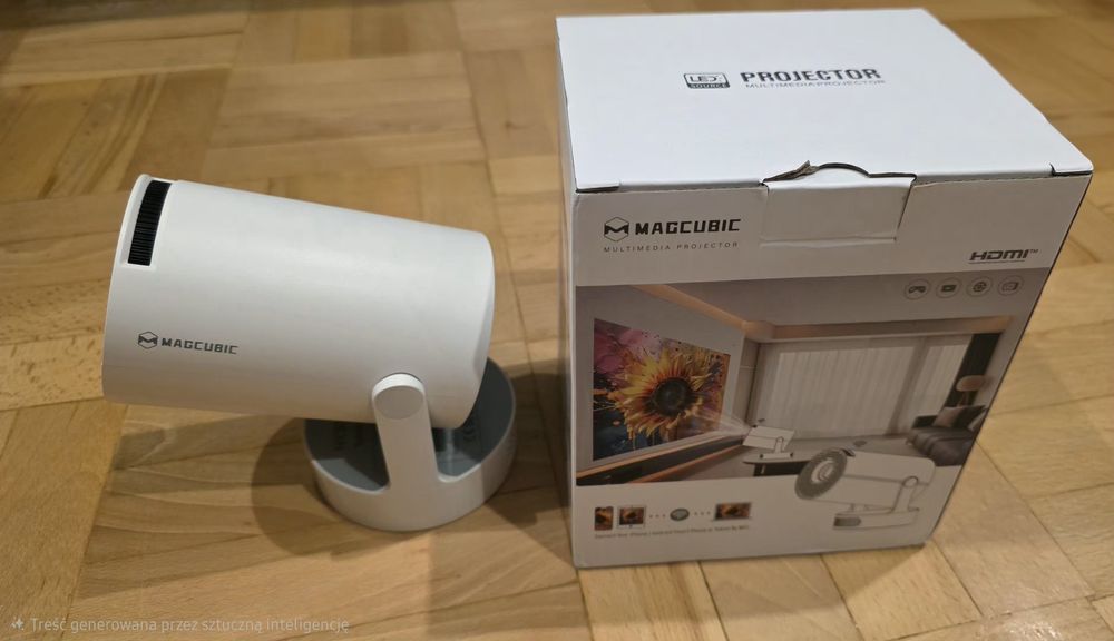 Projektor HY300 PRO+ FULL HD Netflix Nowy Ulepszony Model