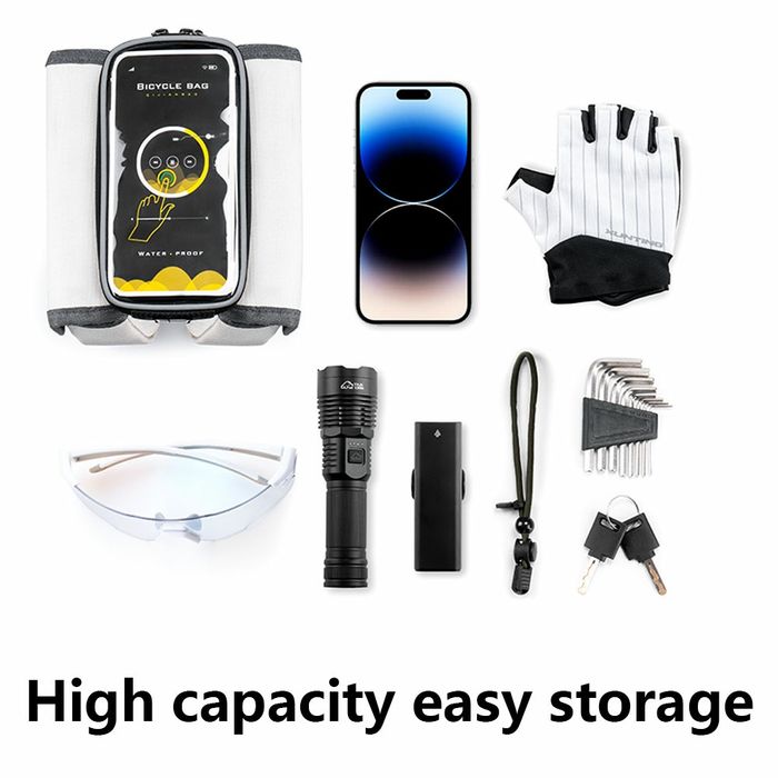 Sakwa rowerowa na ramię Torba Pokrowiec Uchwyt ETUI na telefon