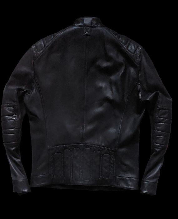 Hugo Boss nowa kurtka skórzana męska r. 48/M