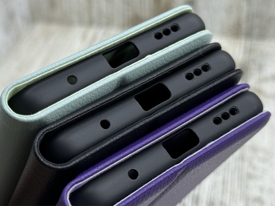 Чехол книжка Leather Case на Xiaomi Redmi Note 10 Pro/ Note 10S чохол