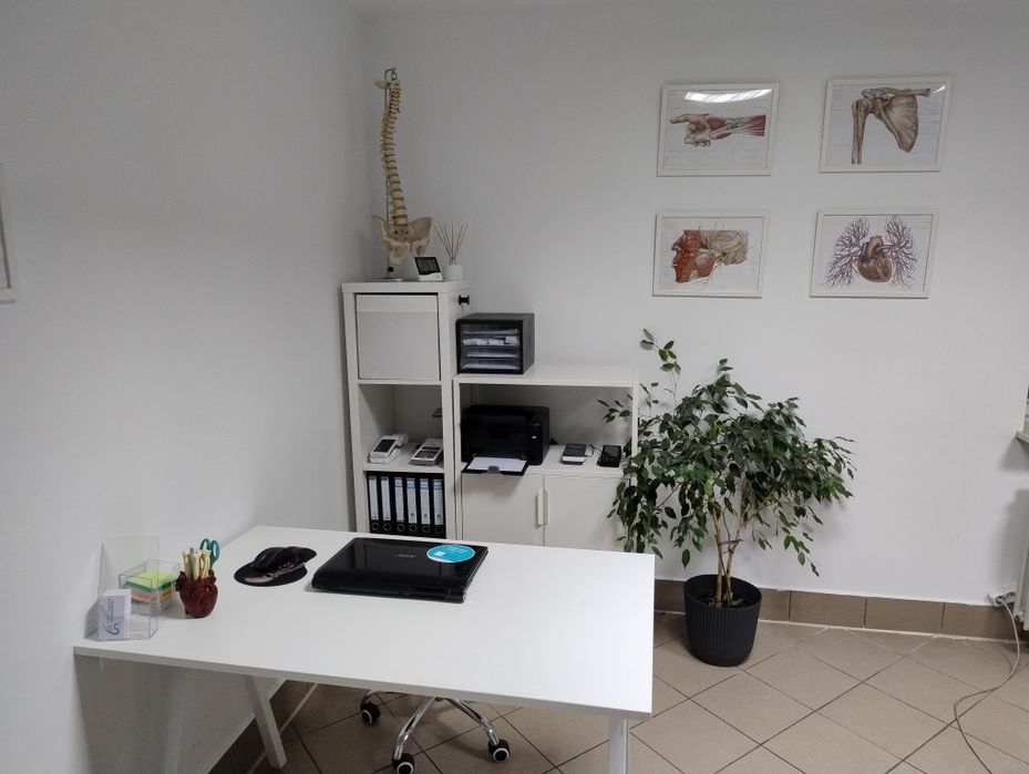 Podnajem gabinetu – fizjoterapia / masaż / osteopatia