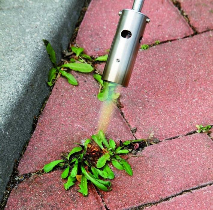 WYPALARKA DO CHWASTÓW gazowa opalarka palnik długi na gaz kartusz