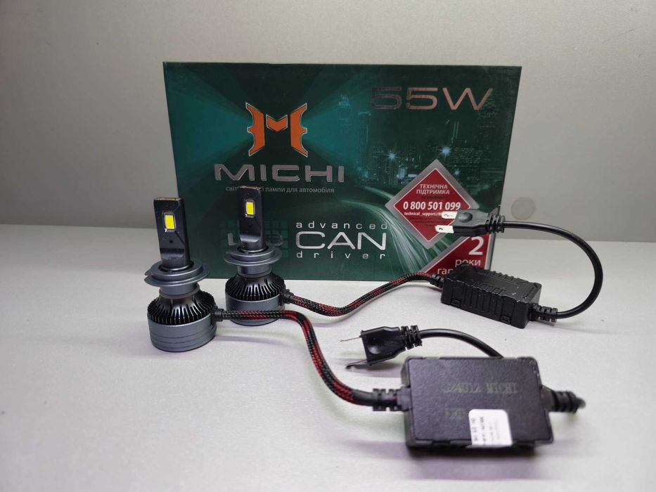 Led - лампи Michi h7/h8/h11/h4/h9/h1