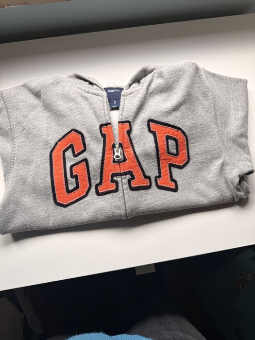 Casaco hoodie GAP cinza