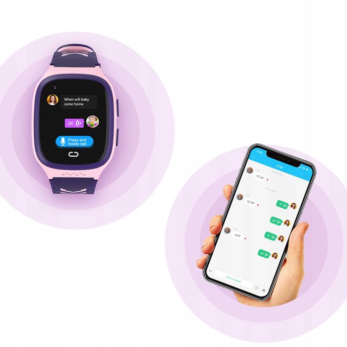 GPS SMS Smartwatch zegarek dla dzieci na kartę SIM wideorozmowy phone
