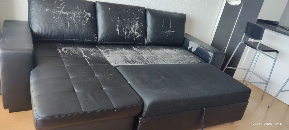 Sofá cama IKEA de canto