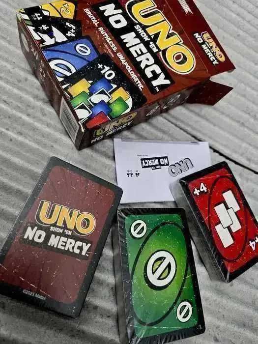 HIT super gra karciana Uno No Mercy gra karty nowe