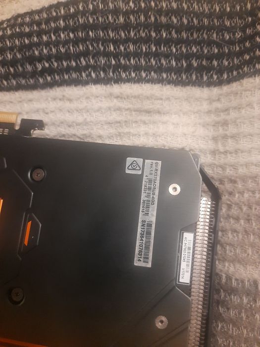 Игровая видеокарта rx570 aorus 4g 256 bit