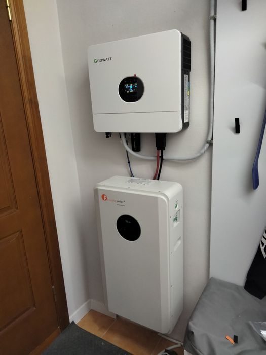 Установка, настройка гибридного инвертора, ecoflow, электромонтажные.