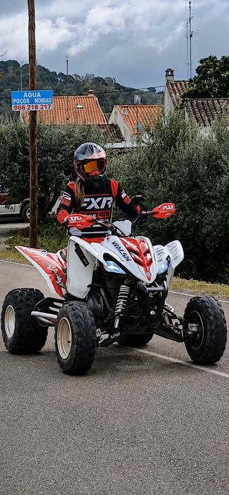 Moto 4 raptor 350R matriculada