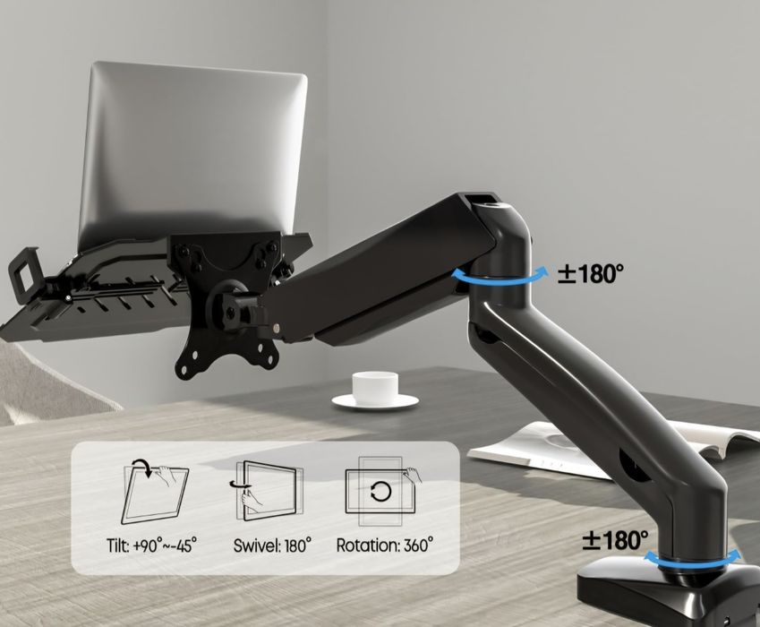 !!Uchwyt do laptopa 13- 17 " i monitora 13-32" PREMIUM!!