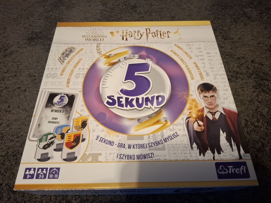 Gra planszowa - Harry Potter- 5 sekund - wysyłka gratis