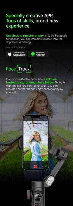 Gimbal Uchwyt do Telefonu Aochuan Smart XE / Nowy