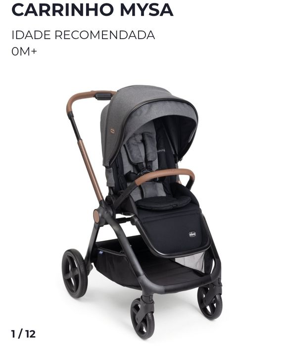 Carrinho e babycoque Chicco
