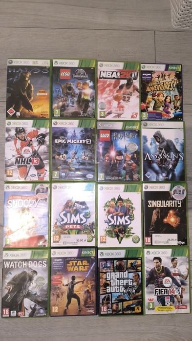 Gry na XBOX360 do negocjacji
