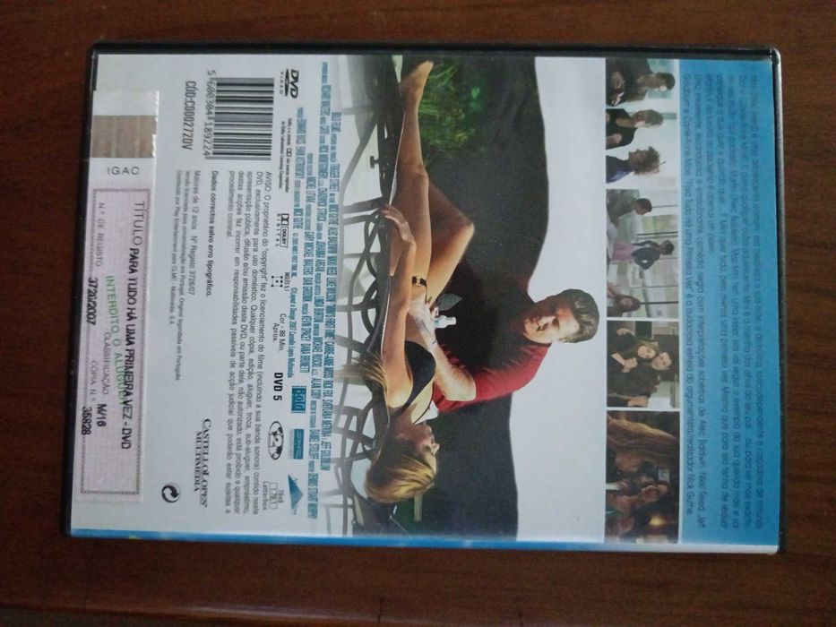 filme dvd original - para tudo ha uma primeira vez