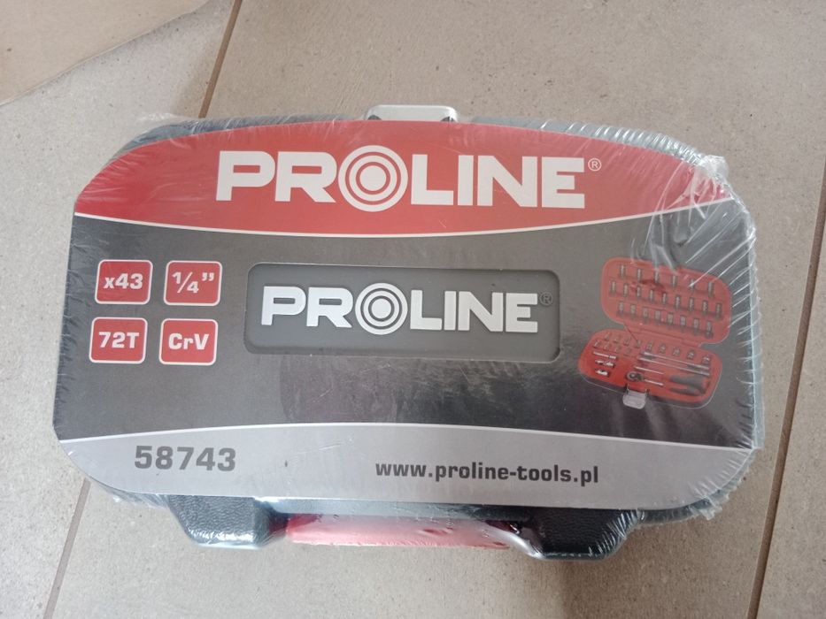 Zestaw narzędzi  ProLine 43 el. (58843) zestaw nasadek i końcówek