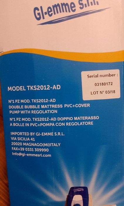 Протипролежневий матрац TSK2012-AD