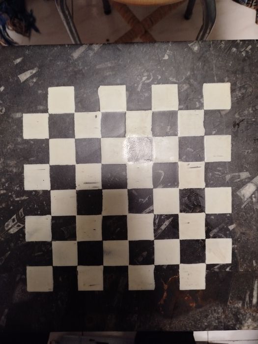 Xadrez mármore luxo
