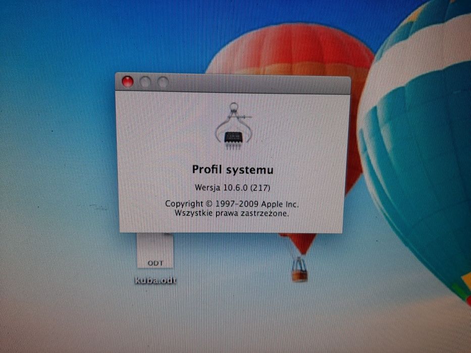 Komputer Imac Apple 1195