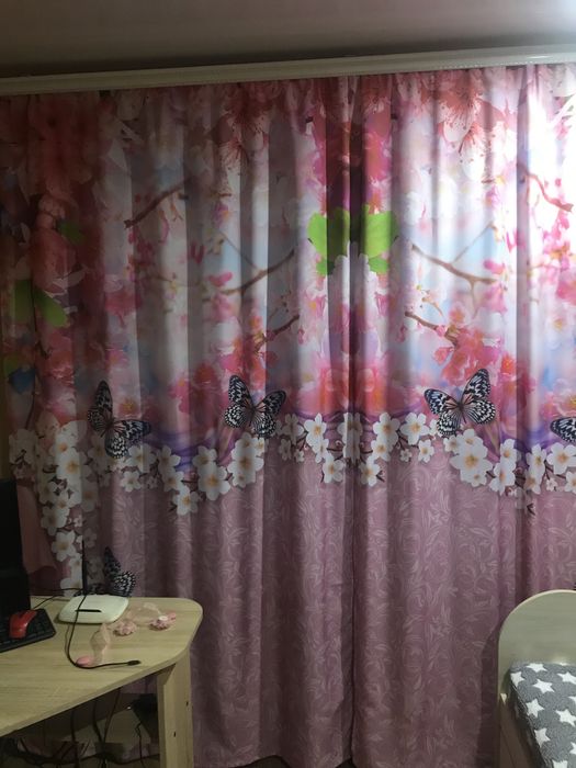 Дві штори готові