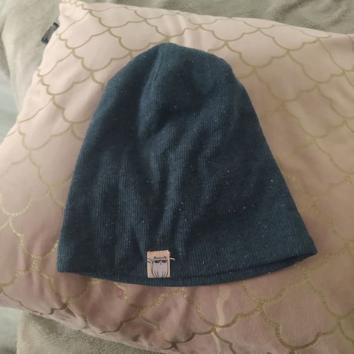 Cienka czapka dwustronna, 128/134/10zl