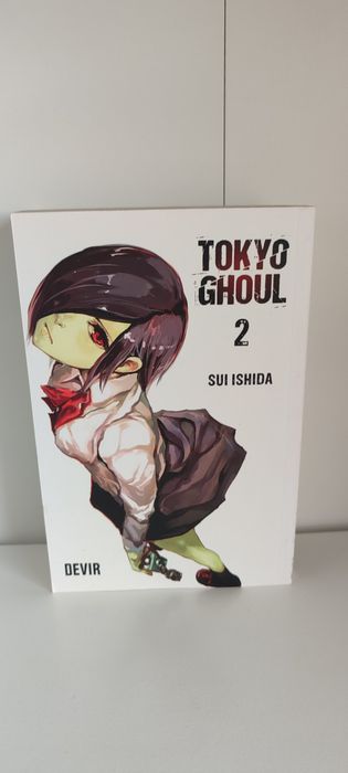 Vendo volumes 2 e 6 do manga Tokyo Ghoul, edição da Devir