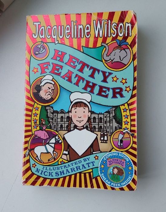 Jacqueline Wilson Hetty Feather книга англійською для дітей