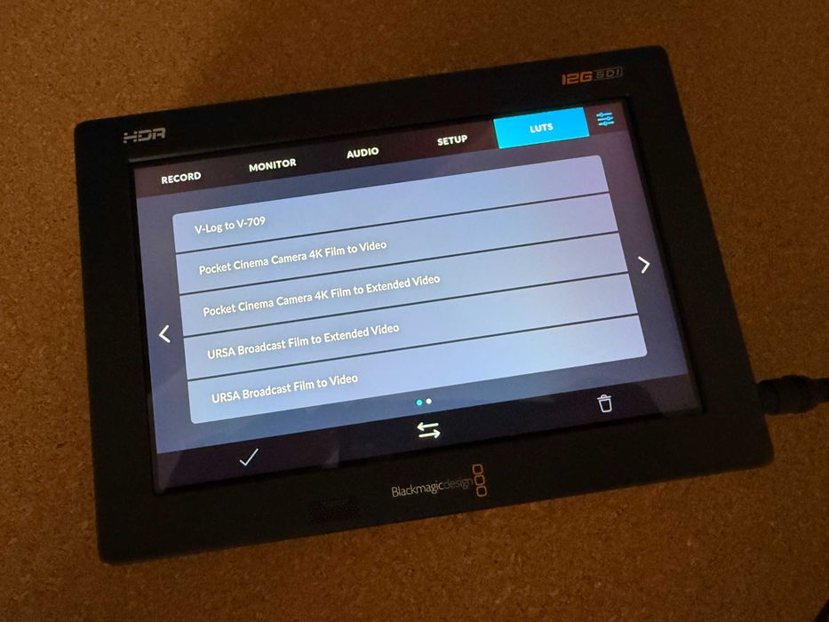 Blackmagic Video Assist 7" 12G HDR - Monitor/Gravador