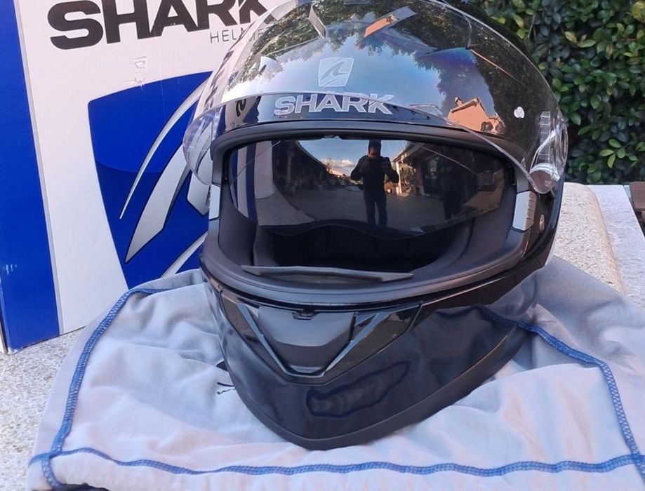 Capacete BMW Gs Pure, Capacete SHARK ridill black  e sacos laterais