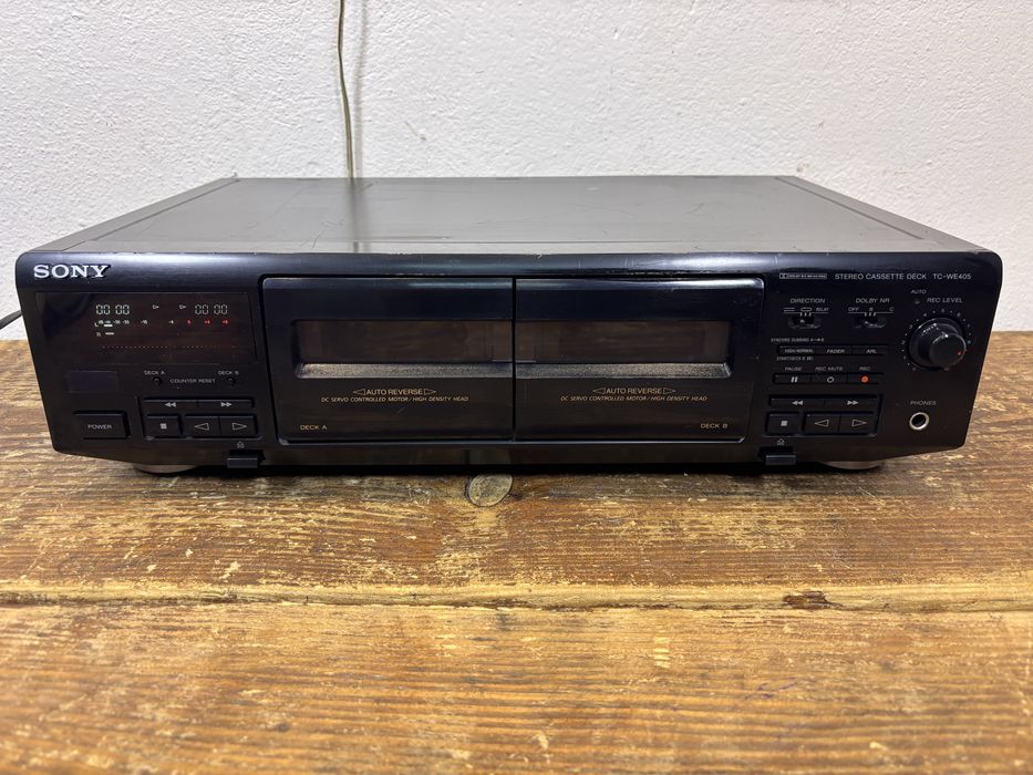 Magnetofon Sony TC WE 405