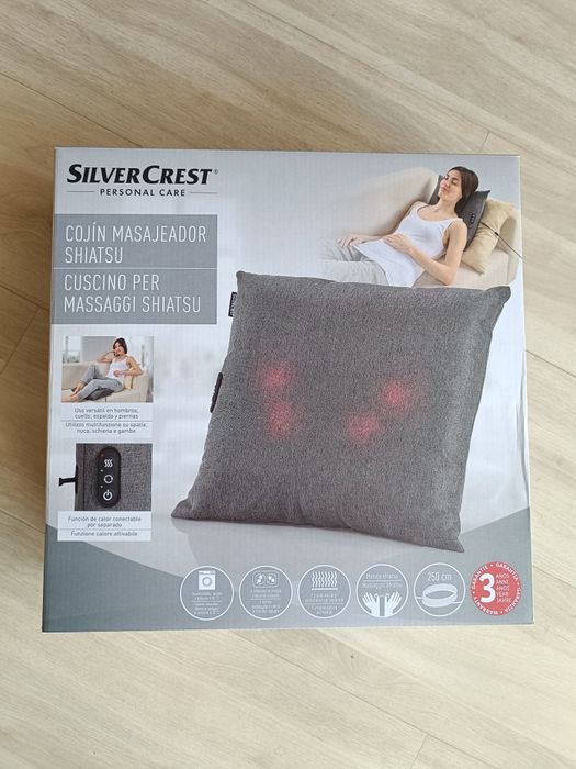 Nova, Almofada Massagem Shiatsu SilverCrest.