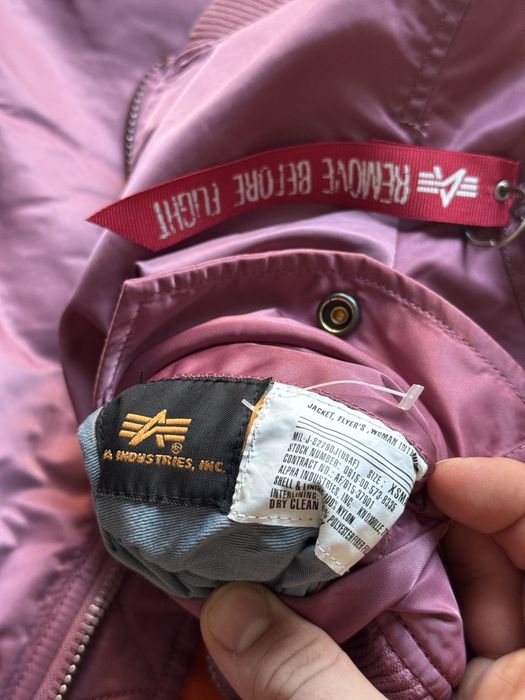 Dwustronna kurtka Bomber Alpha Industries Damską XS