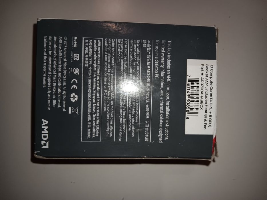 Processador ADM A10 9700E64297603039746123