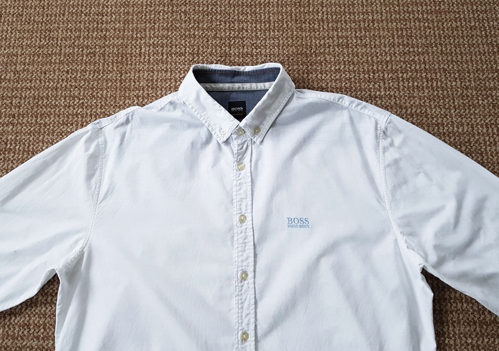HUGO BOSS сорочка біла slim fit оригінал *XXL*