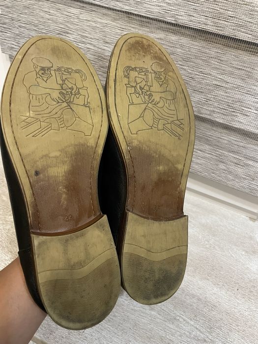 Лофери з натуральної шкіри 44 р